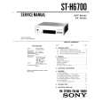 SONY ST-H6700 Manual de Servicio