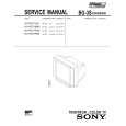 SONY KVHF21P50 Manual de Servicio