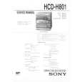 SONY HCDH801 Manual de Servicio