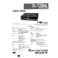 SONY SL-T20ME Manual de Servicio