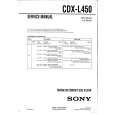 SONY CDXL450 Manual de Servicio
