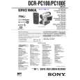 SONY DCRPC100/E Manual de Servicio