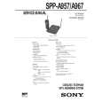 SONY SPPA967 Manual de Servicio