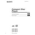 SONY CDPXE570 Manual de Usuario