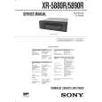 SONY XR5880R Manual de Servicio