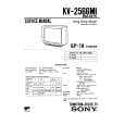 SONY KV2566MI Manual de Servicio