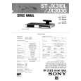 SONY STJX3030 Manual de Servicio
