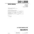 SONY DAVL8000 Manual de Servicio