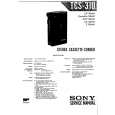 SONY TCS310 Manual de Servicio