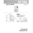 SONY ICF3100L Manual de Servicio