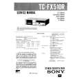SONY TCFX510R Manual de Servicio