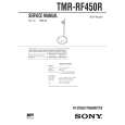 SONY TMRRF450R Manual de Servicio