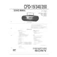 SONY CFD340 Manual de Servicio