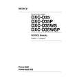 SONY DXCD35WS VOLUME 1 Manual de Servicio