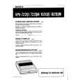 SONY VPH722QM Manual de Usuario