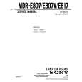 SONY MDR-E817 Manual de Servicio