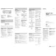 SONY CDX-1000RF Manual de Usuario