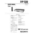 SONY DVP-S350 Manual de Usuario