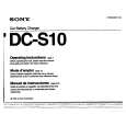 SONY DC-S10 Manual de Usuario