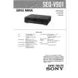 SONY SEQV901 Manual de Servicio