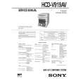 SONY HCDV919AV Manual de Servicio