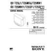 SONY KVT25MN11 Manual de Servicio