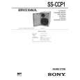 SONY SSCCP1 Manual de Servicio