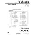SONY TCWE835S Manual de Servicio