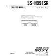 SONY SS-H991SR Manual de Servicio