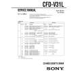 SONY CFDV31L Manual de Servicio