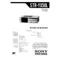 SONY STRYX50L Manual de Servicio
