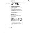 SONY XR-4157 Manual de Usuario