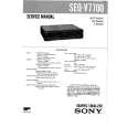 SONY SEQV7700 Manual de Servicio
