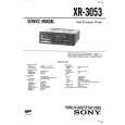 SONY XR3053 Manual de Servicio