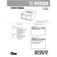 SONY TCWR808M Manual de Servicio