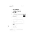 SONY CDX3100 Manual de Usuario