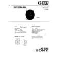SONY XSE137 Manual de Servicio