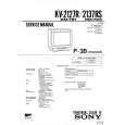 SONY KV2137RS Manual de Servicio
