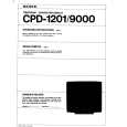 SONY CPD-1201 Manual de Usuario