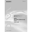 SONY PCWAA500 Manual de Usuario