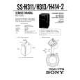 SONY SSH4142 Manual de Servicio