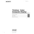 SONY CPD-G220S Manual de Usuario