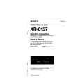 SONY XR-6157 Manual de Usuario