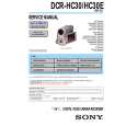 SONY DCRHC30E Manual de Servicio