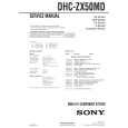 SONY DHCZX50MD Manual de Servicio