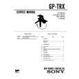 SONY GPTRX Manual de Servicio