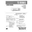 SONY TCRX80ES Manual de Servicio