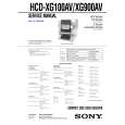 SONY HCD-XG900AV Manual de Servicio