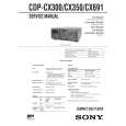 SONY CDPCX300 Manual de Servicio