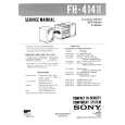 SONY FH414II Manual de Servicio